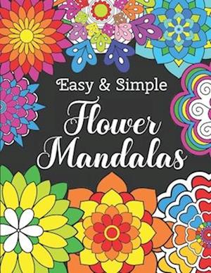 Easy and Simple Flower Mandalas