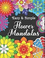Easy and Simple Flower Mandalas