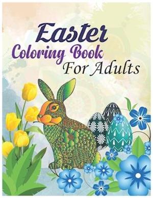 Easter Coloring Book For Adults