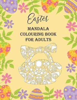 Easter Mandala Colouring Book For Adults