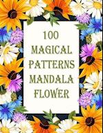 100 Magical Patterns mandala flower