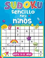 Sudoku Sencillo Para Niños Entre 9 y 12 años