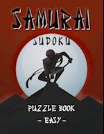 Samurai Sudoku Puzzle Book - Easy: 500 Easy Sudoku Puzzles Overlapping into 100 Samurai Style 