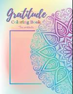 Gratitude Coloring book for adults