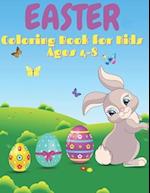 Easter Coloring Book for Kids Ages 4-8