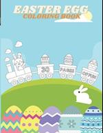 Easter Egg Coloring Book: Activity Book For Kids, Beautiful Collection Of Happy Easter Designs 