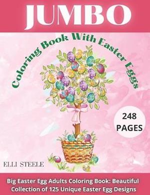 Jumbo Coloring Book With Easter Eggs