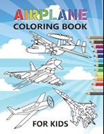 Airplane Coloring Book For Kids