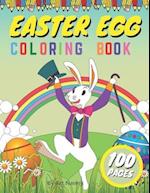 Easter Egg Coloring Book : For Kids Toddlers & Preschoolers Ages 1-4 