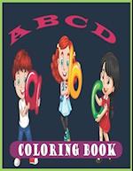 A B C D Coloring Book