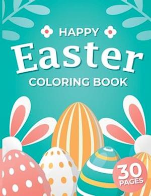 Happy Easter Coloring Book