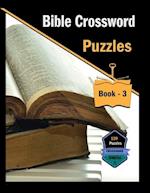 Bible Crossword Puzzles Book - 3