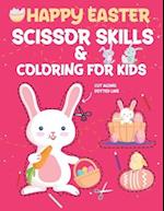 Happy Easter Scissor Skills & Coloring for Kids