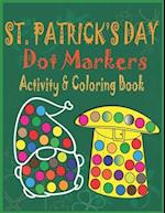St. Patrick's Day Dot Markers Activity & Coloring Book
