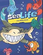 Sea Life Coloring Book