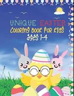 Unique Easter Coloring Book For Kids Ages 1-4