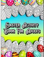 Easter Activity Book For Adults