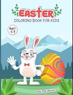 Easter Coloring Book for Kids ages 4-8: A Perfect Easter Basket Stuffer, this coloring activity book has Unique and Cute coloring pages suitable for 