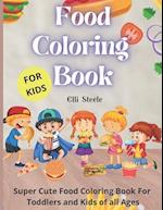 Food Coloring Book For Kids