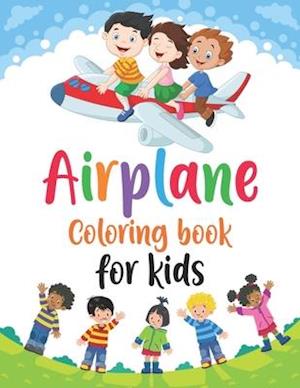 Airplane Coloring Book for Kids