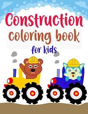 Construction Coloring Book For Kids