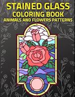 Stained Glass Coloring Book