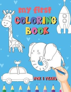 My First Coloring Book / 1 Years