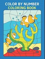 Color by Number Coloring Book