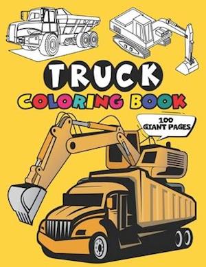 Truck Coloring Book