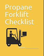 Propane Forklift Checklist