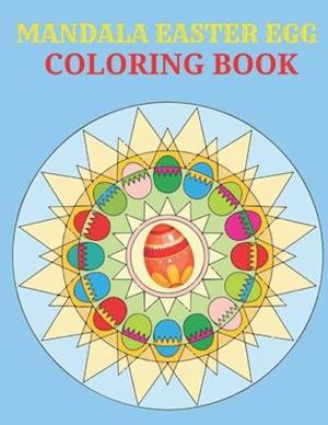 Mandala Easter Egg Coloring Book