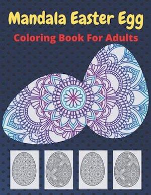 Mandala Easter Egg Coloring Book