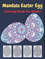 Mandala Easter Egg Coloring Book