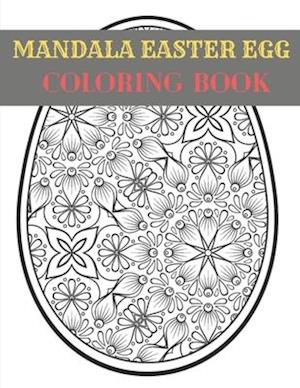 Mandala Easter Egg Coloring Book