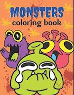 Monster coloring book