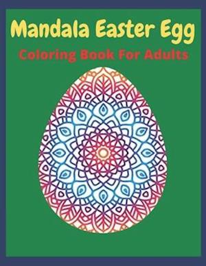 Mandala Easter Egg Coloring Book