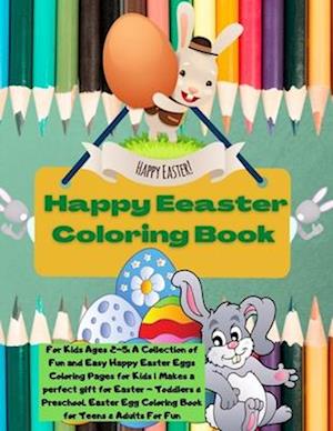 Happy Easter Coloring Book