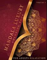 Mandala Luxury Coloring Book