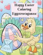 Happy Easter Coloring Eggstravaganza