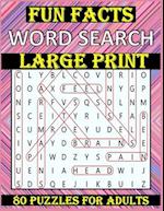 Fun Facts Word Search for Adults