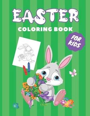Easter Coloring Book for Kids: Easter Gift for Kids Ages 4-8