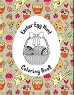 Easter Egg Hunt Coloring Book