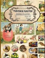 Vintage Easter Ephemera Collection: 17 Sheets and Over 130 Ephemera Pieces for DIY Cards, Scrapbooking, Decorations, Decoupage, Papercraft Embellishme