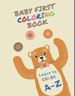 Baby First Coloring Book