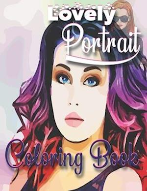 Lovely Portrait Coloring Book