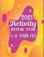 Activity book for 8-12 years old: mixed puzzl book ! Word search, Sudoku, Crossword, Word scramble, coloring pages, Mazes and Draw 8,5"x11" 130 pages 