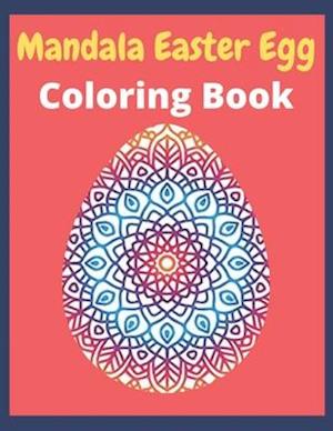 Mandala Easter Egg Coloring Book