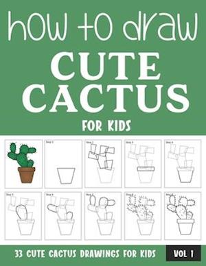 How to Draw Cute Cactus for Kids