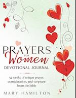 Yearly prayer journal for women: Yearly prayer journal for women with 52 weeks of inspiration, healing, encouragement and confidence 