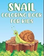 Snail Coloring Book For Kids: Fun Laziest Animals Activity Book For Boys And Girls With Illustrations of Snails 